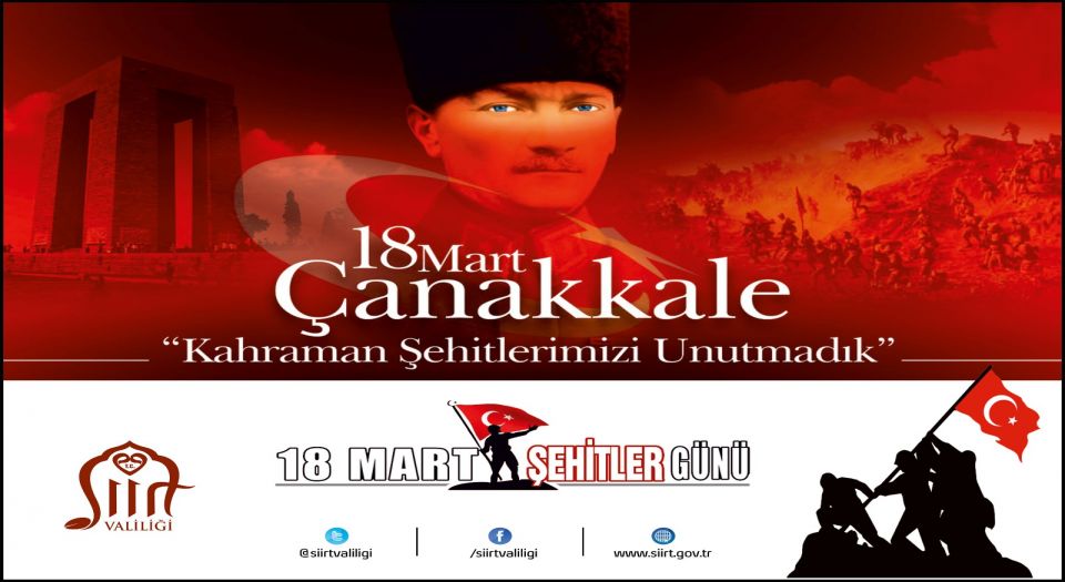 Siirt'te '18 Mart' hazırlıkları tamamlandı