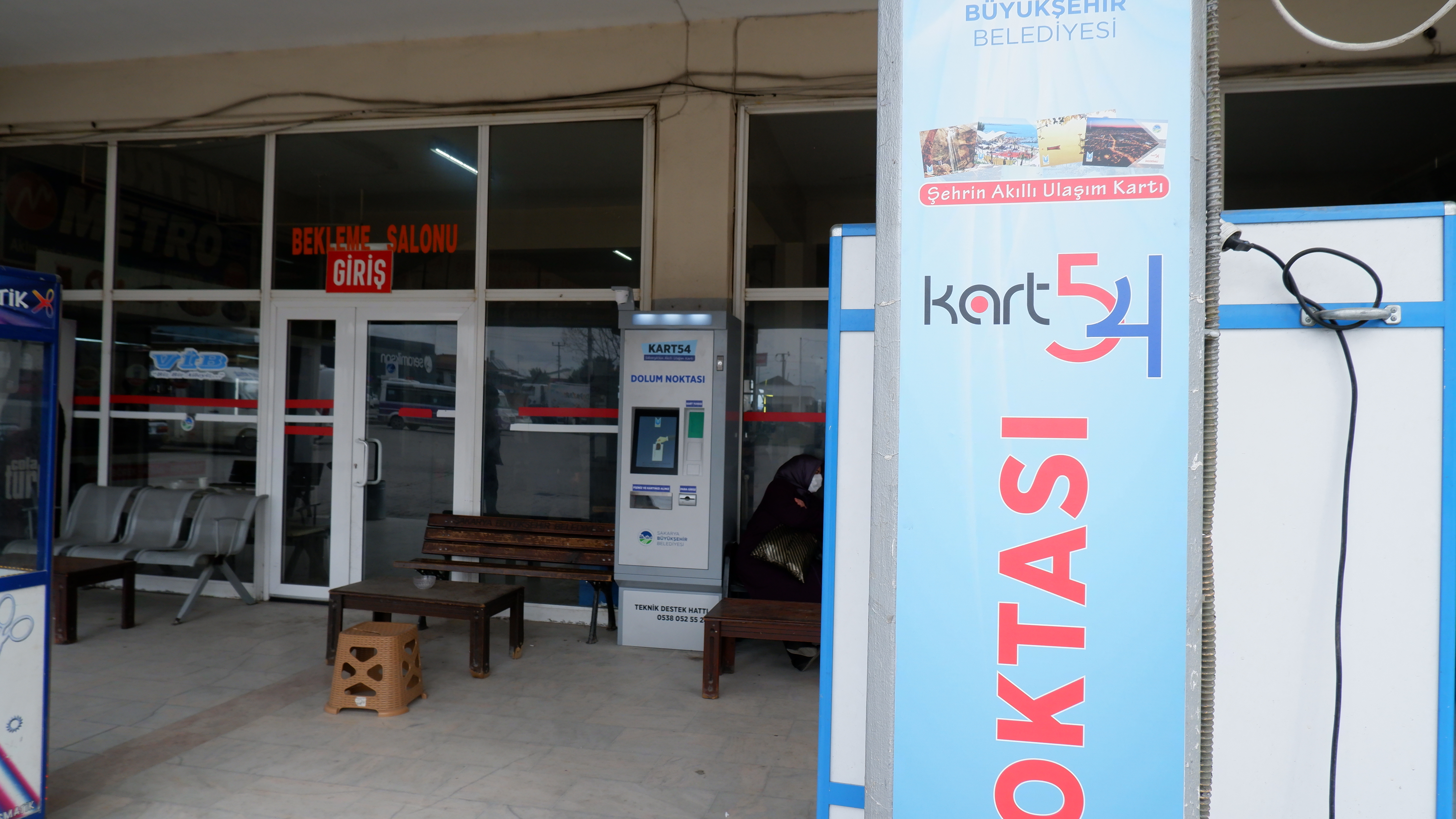 Sakarya Kuzey Terminali’ne Kart54 noktası