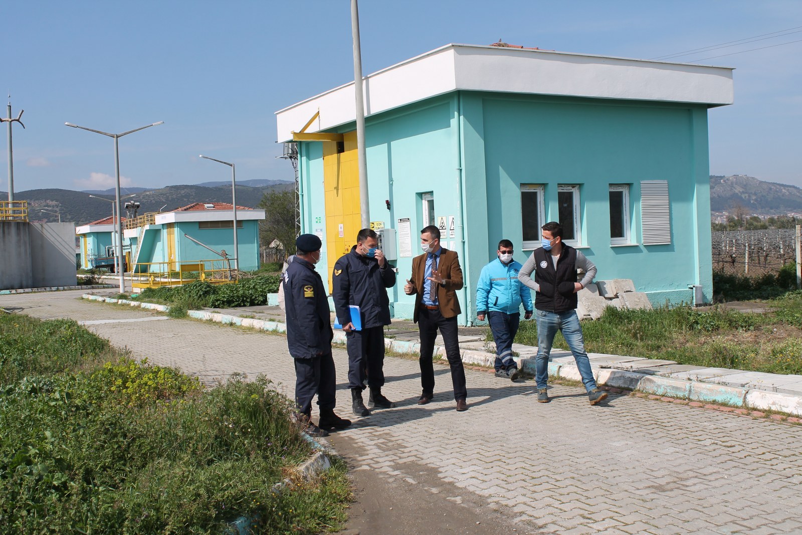 Manisa Gölmarmara'da Jandarma'dan sabotaj denetimi