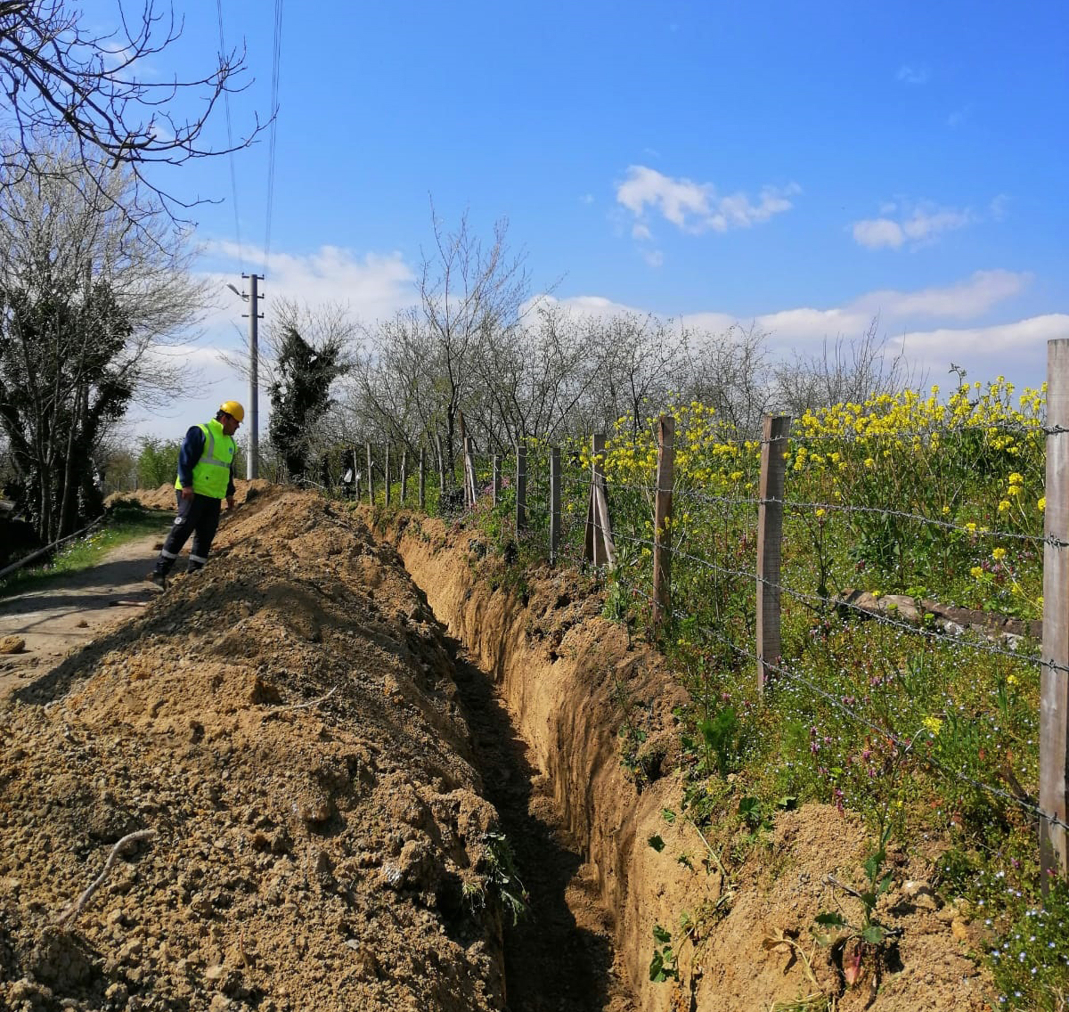 Sakarya'da 4 mahalleye içme suyu altyapısı