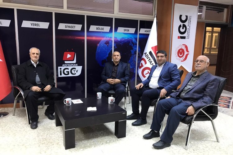 Adıyaman Belediyesi eski başkanı Kırmızı'dan İGC'ye ziyaret -