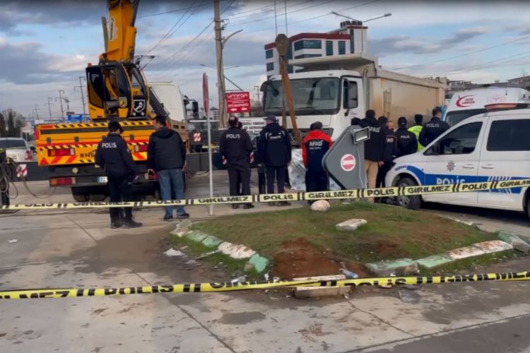 Adıyaman’da feci kaza! Kamyon ile motosiklet çarpıştı -