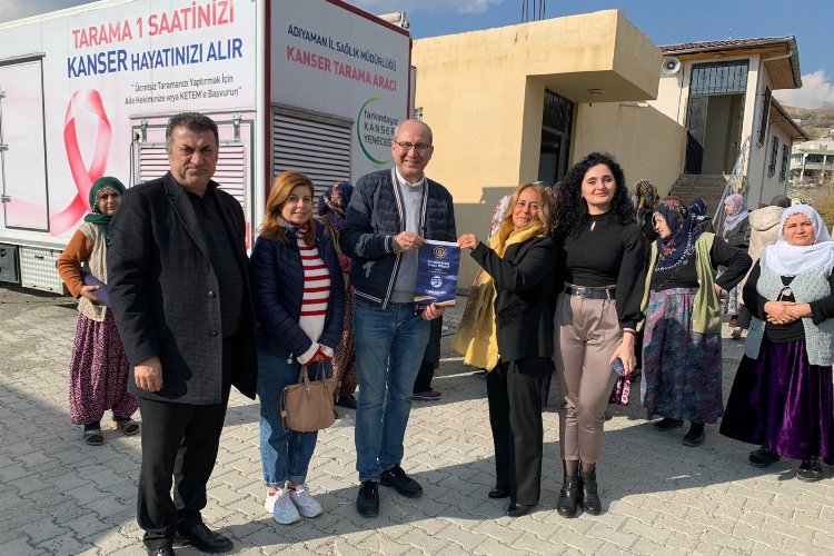 Adıyaman Nemrut Rotary'den köylü kadınlara 'sağlık' farkındalığı -