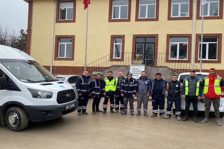 Afet bölgesine personel desteği sürüyor -