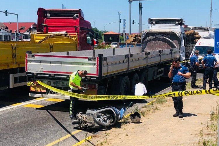 Akçakoca'da kaza 1 kişi hayatını kaybetti -