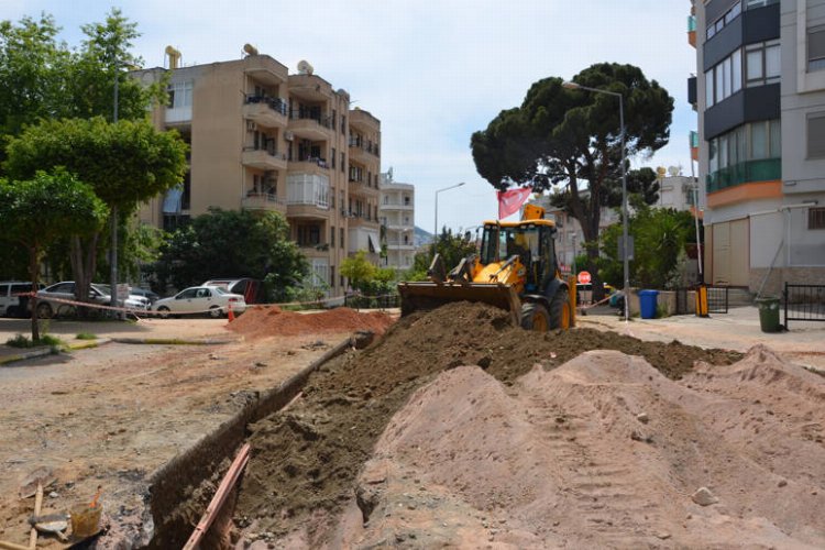 Alanya’da üç mahalleye 2200 metre yeni hat -