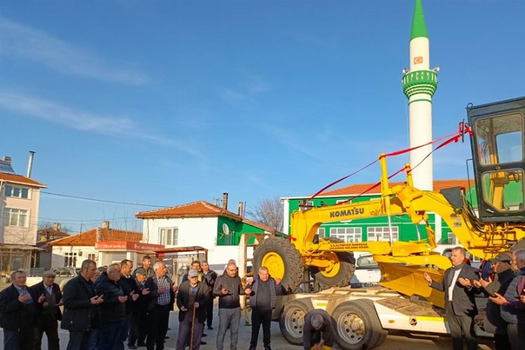 Altınyazı Karasaz Kooperatifi yeni iş makinesine kavuştu -