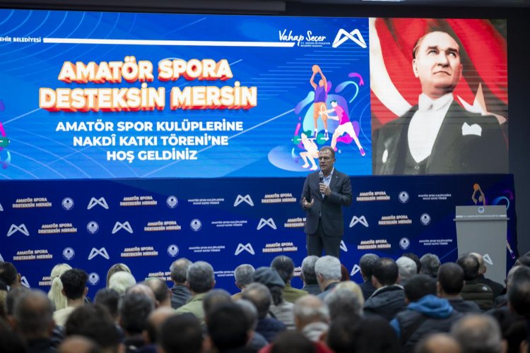 Amatör spor kulüplerine 7,5 milyon lira destek -