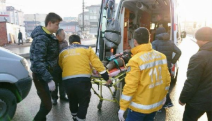 AMBULANS ÖĞRENCİYE ÇARPTI