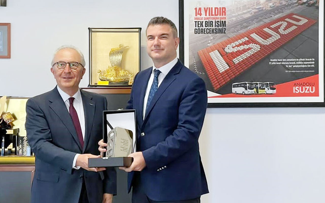 Anadolu Isuzu’ya ‘Altın İhracatçı’ ödülü