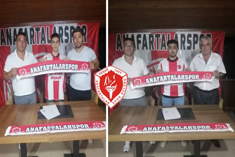 Anafartalarspor Deniz ve Görkem'le anlaştı -