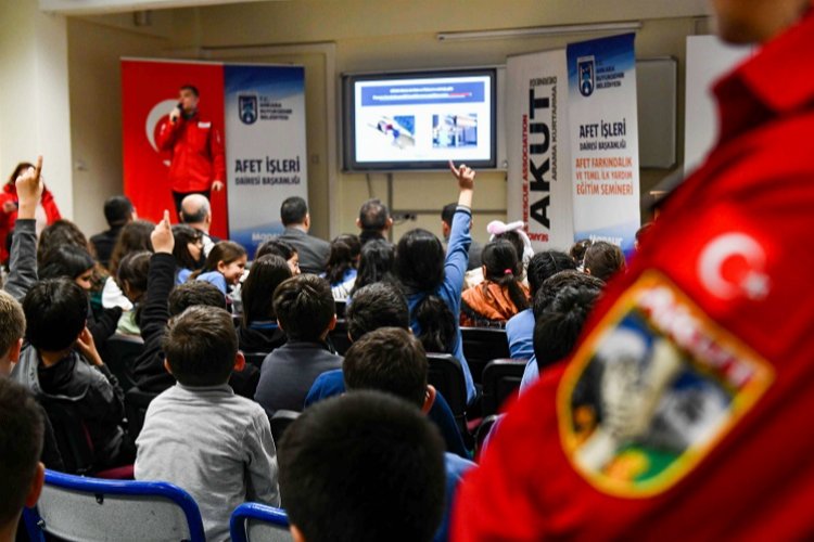 Ankara Büyükşehir'den afet eğitim semineri -