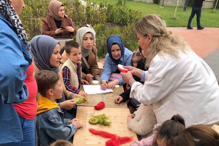 “Anne-Çocuk” atölyelerinde buluştular -