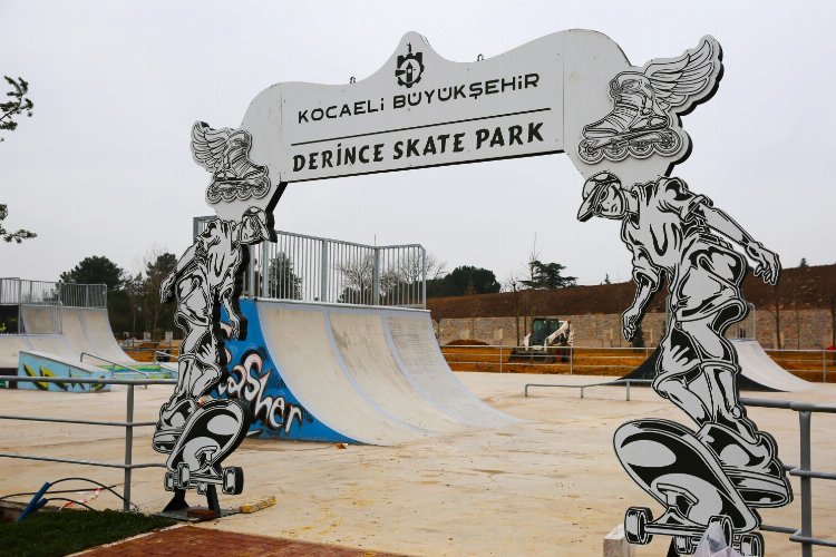 Artık Derinceli gençlerin de skate parkı var -