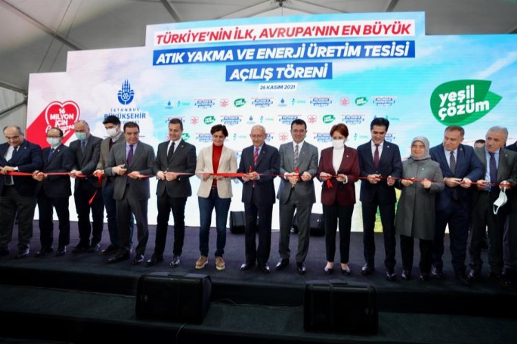 Avrupa’nın en büyük ‘Atık Yakma ve Enerji Üretim Tesisi’ne Millet İttifakı açılışı