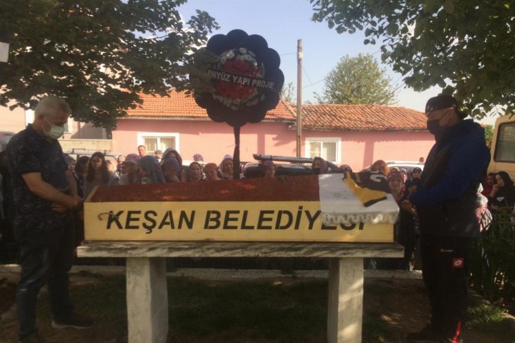 Aytaç, Keşanspor Forması ile son yolculuğuna uğurlandı -