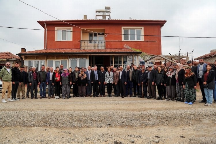 Ayvalı sakinlerinden hizmet teşekkürü -