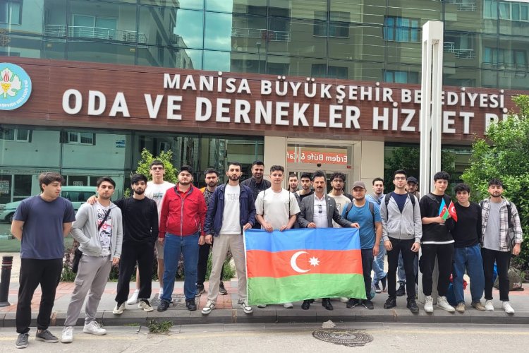 Azerbaycanlı öğrenciler Kula'da buluştu -