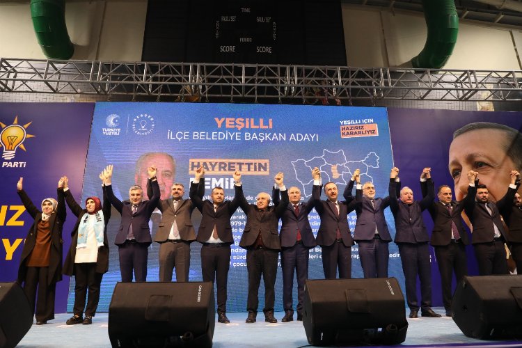 Bakanlar Mardin'de aday tanıtım programına katıldı -