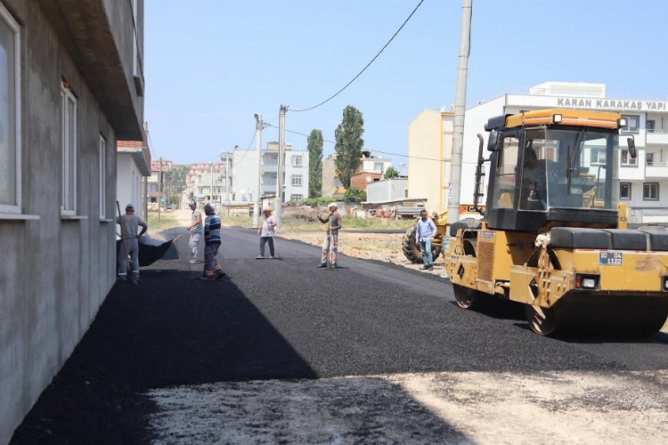 Balıkesir Bandırma'da yollar güzelleşiyor -