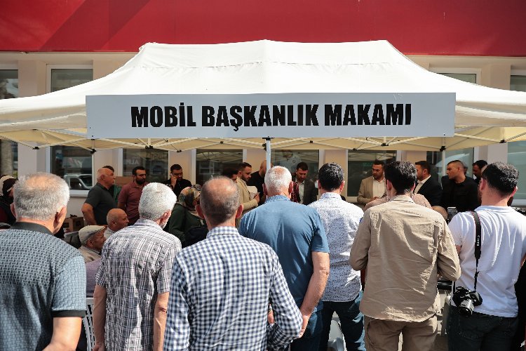 Başkan Arı ‘Mobil Başkanlık Ofisi’ uygulaması ile gönülleri fethediyor -