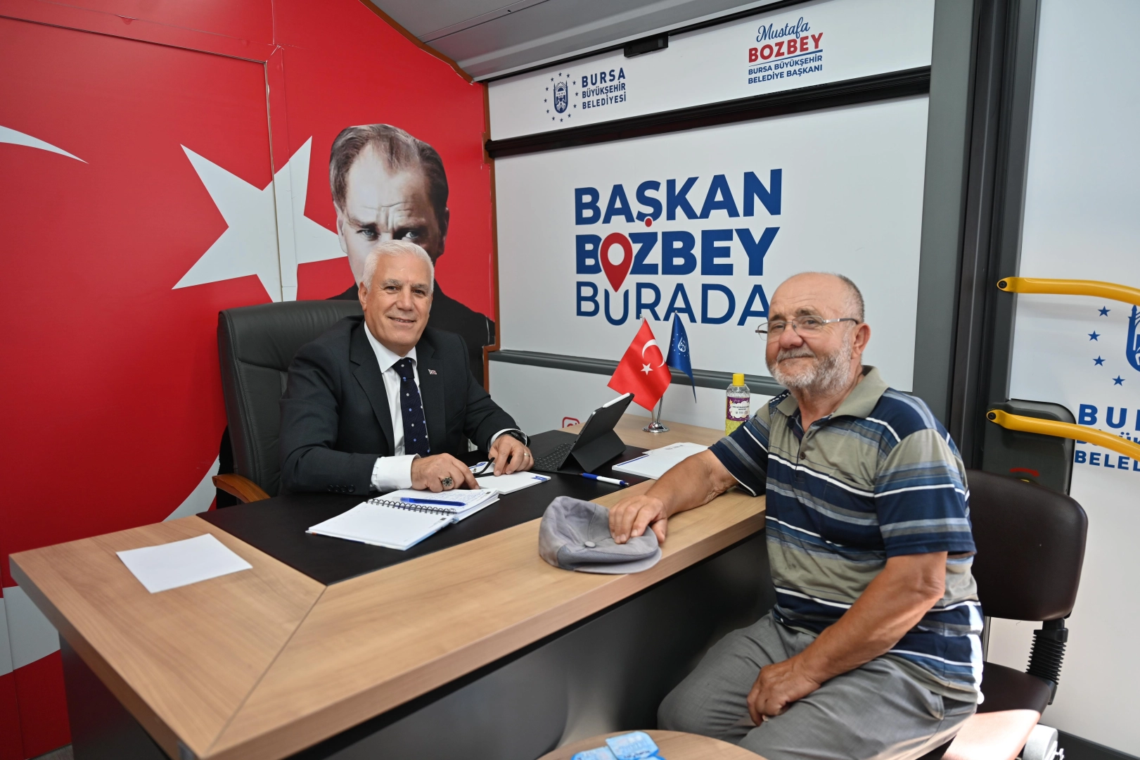 Başkan Bozbey, makamını bu kez Yenişehir’e taşıdı -