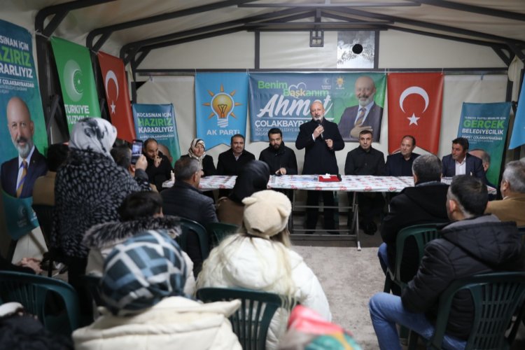 Başkan Çolakbayrakdar, “Projelerimizle yeni bir şehir kuruyoruz” -