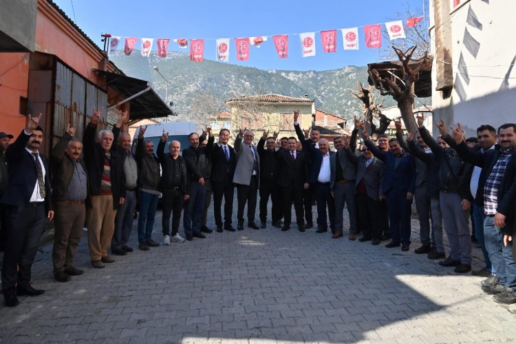 Başkan Ergün’ün Kırkağaç’ta Cumhur İttifakı ortaklarıyla buluştu -