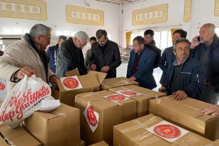 Başkan Işık üçüncü kez afet bölgesine gitti -