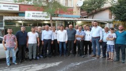 BAŞKAN KÖŞKER DÜZCELİLERİ ZİYARET ETTİ