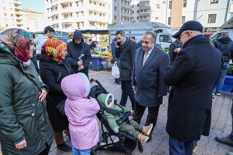 Başkan Yalçın'a yoğun ilgi -