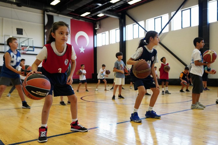 Beylikdüzü'nde pota için altyapı seçmeleri yapıldı -