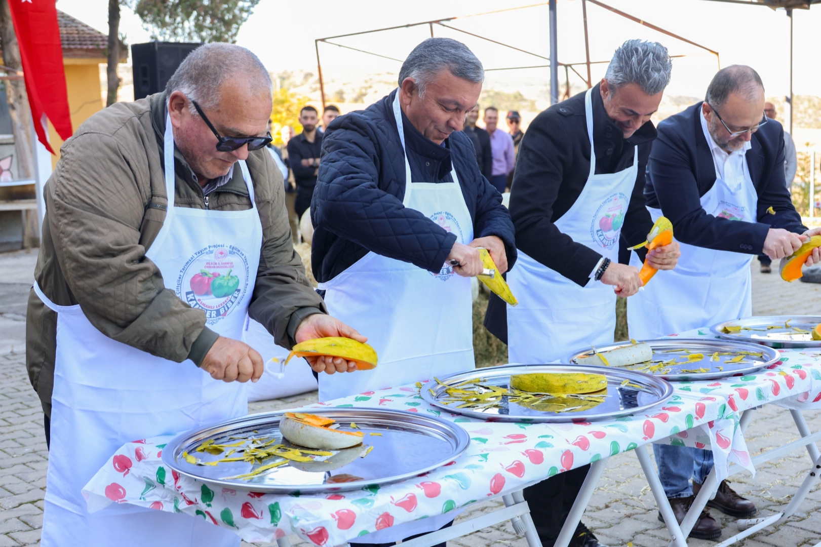 Bilecik'te Kızıldamlar Kestane Kabağı Festivali yapıldı -