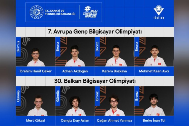 Bilgisayar Olimpiyatları'nda gururlandıran başarı -