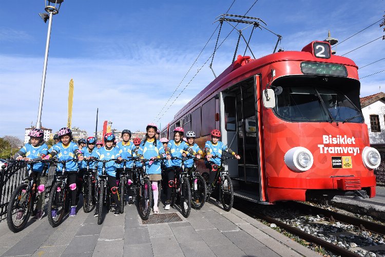 Bisiklet tramvayı ile güvenli sürüşler -