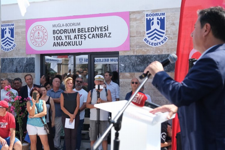 Bodrum'a 75 öğrencili gündüz bakımevi açıldı -