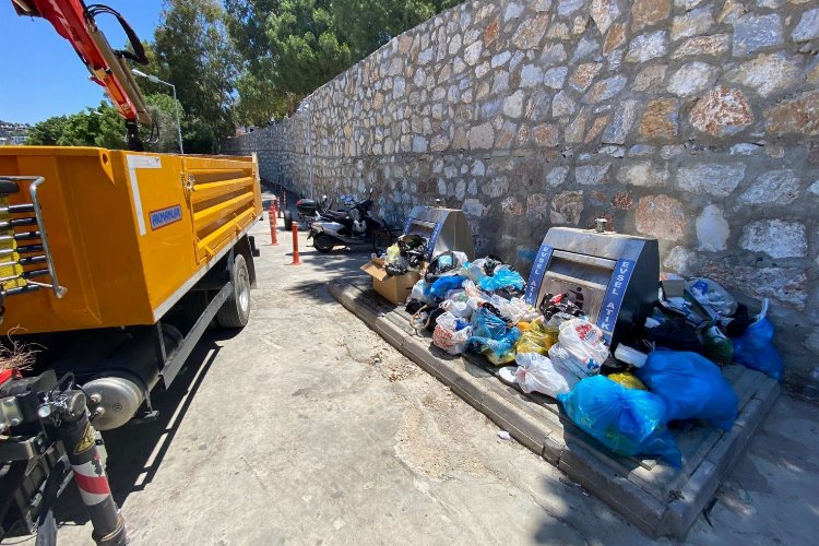 Bodrum'da 7 bin tona yakın atık toplandı -