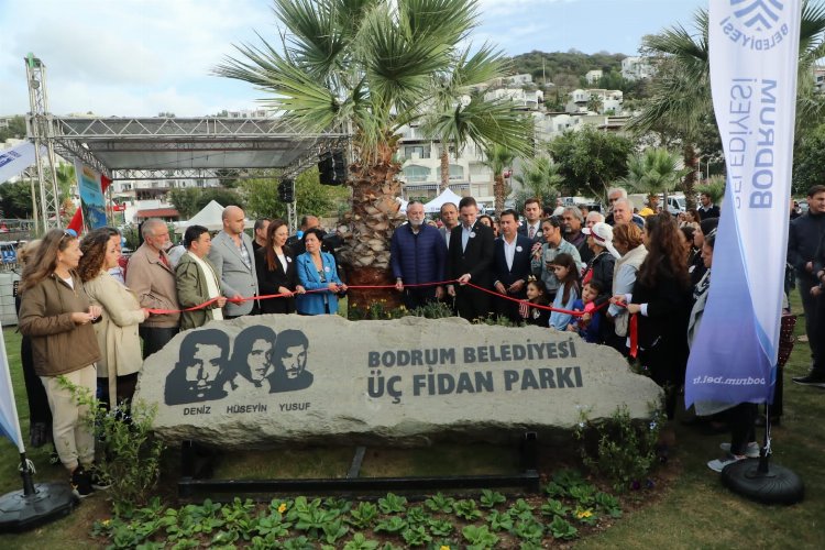 Bodrum'da 'Üç Fidan Parkı' açıldı -