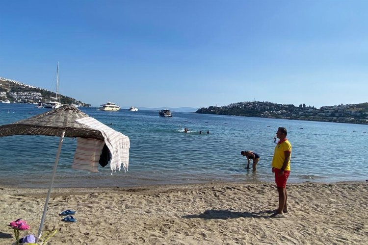 Bodrum plajlarında güvenli sezon için çalışılıyor -