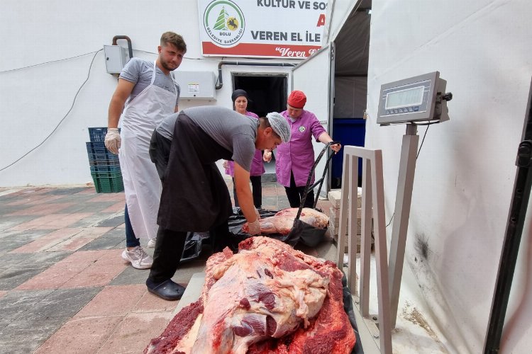 Bolulular kurban bağışında rekor kırdı -