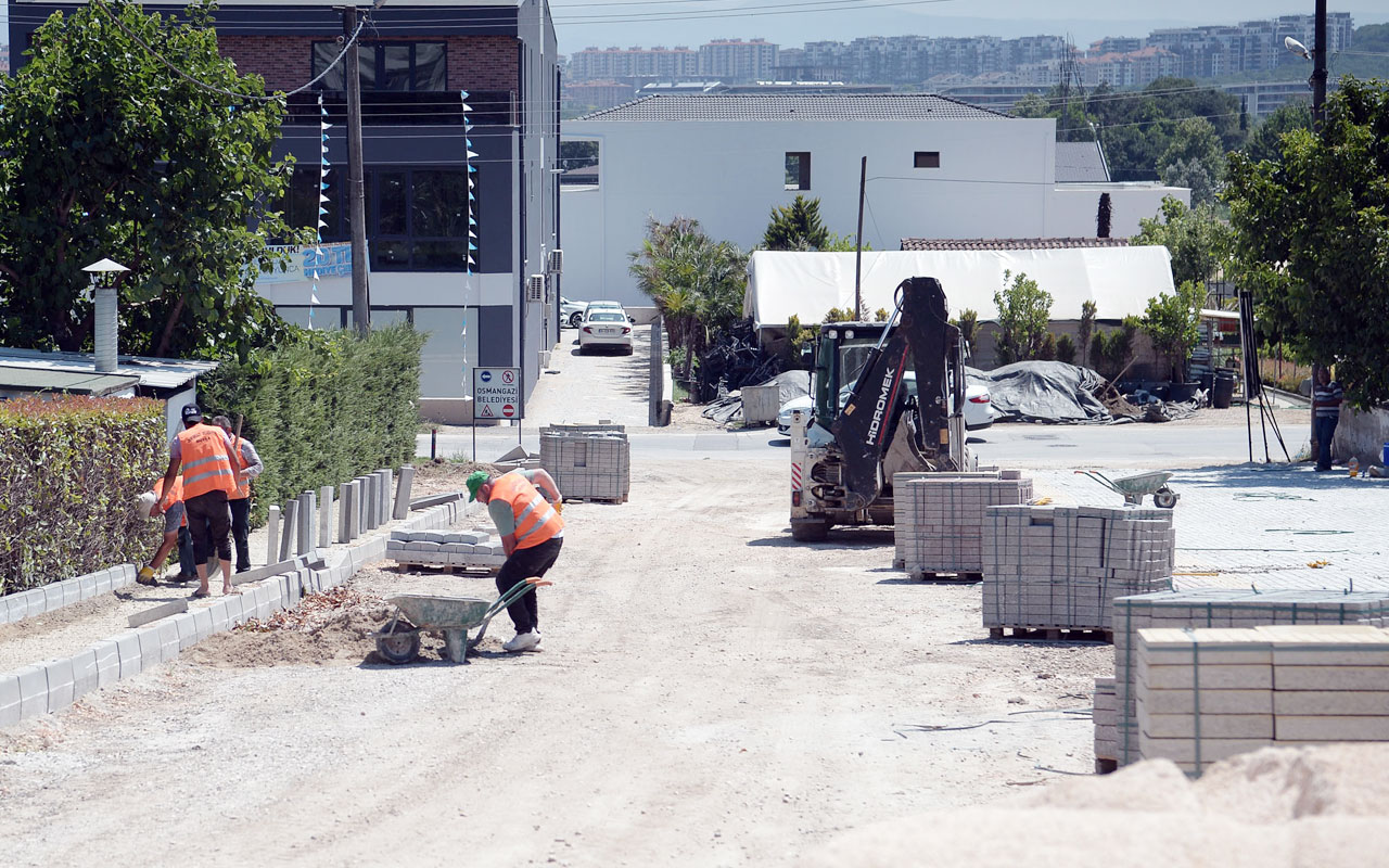 Bursa’da Nilüferköy yollarına Osmangazi eli