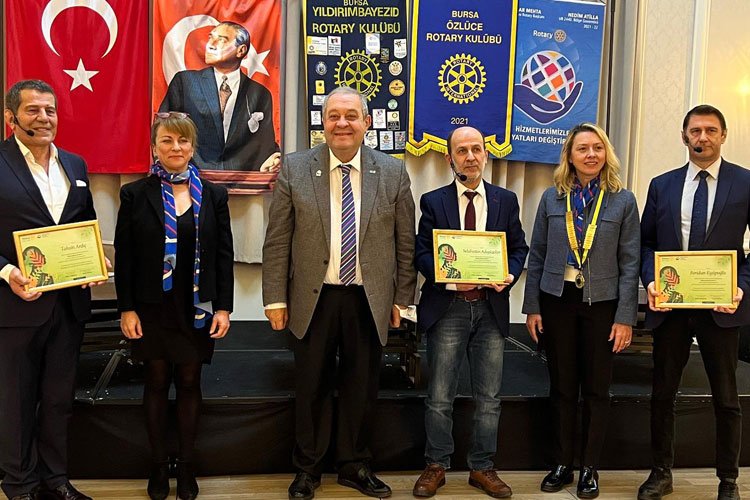 Bursa'da Rotaryenlere 'dijital gazetecilik' anlatıldı -