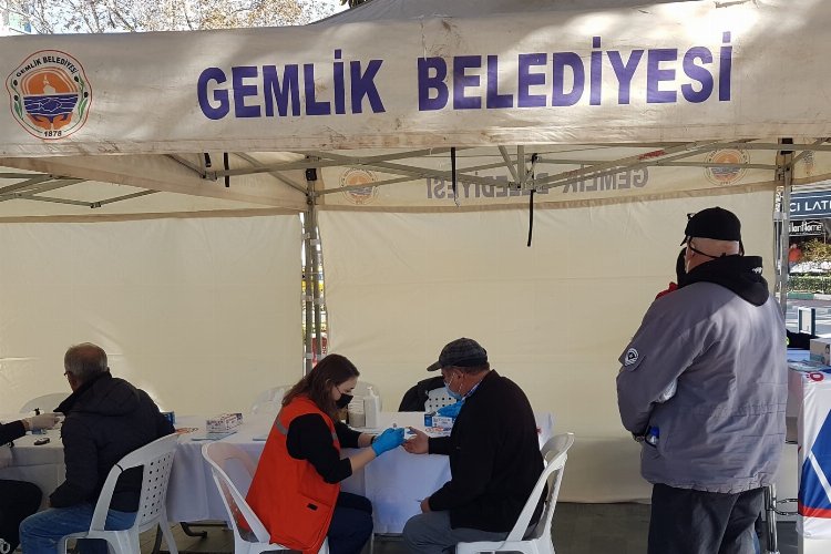 Bursa Gemlik'te diyabet farkındalığı