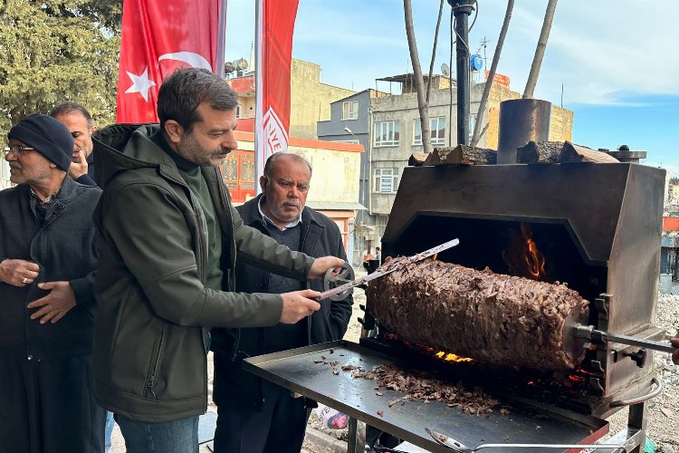 Bursa Gürsu'dan Adıyaman'a 'cag kebaplı' moral -