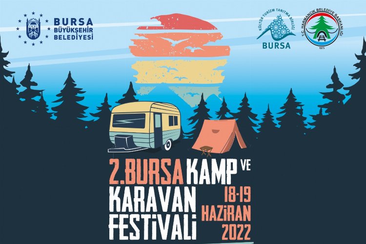 Bursa Harmancık 'Kamp Karavan'a hazır -