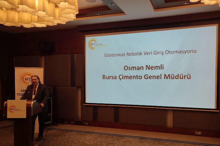 Bursa Çimento ‘Robotik Otomasyon Teknolojileri’ ile geleceğe odaklanıyor -