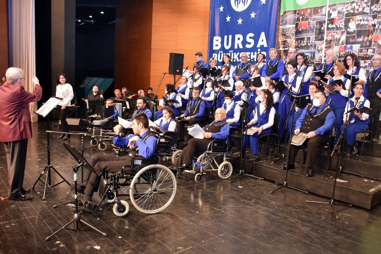 Bursa Kent Konseyi’nde engellilere moral gecesi