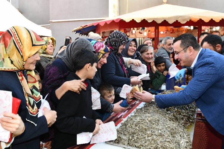 Bursa Mustafakemalpaşa'da Karadeniz rüzgarı -