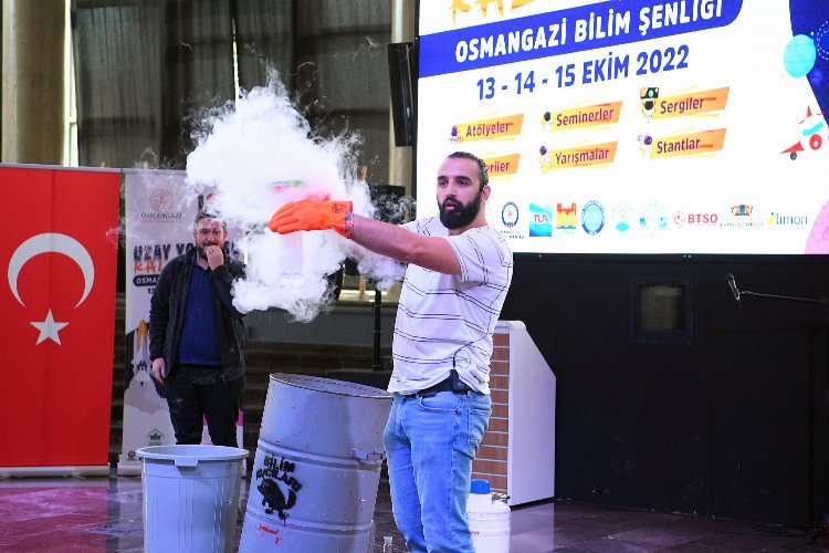 Bursa Osmangazi'den 'Uzay Yolculuğu'na ev sahipliği -