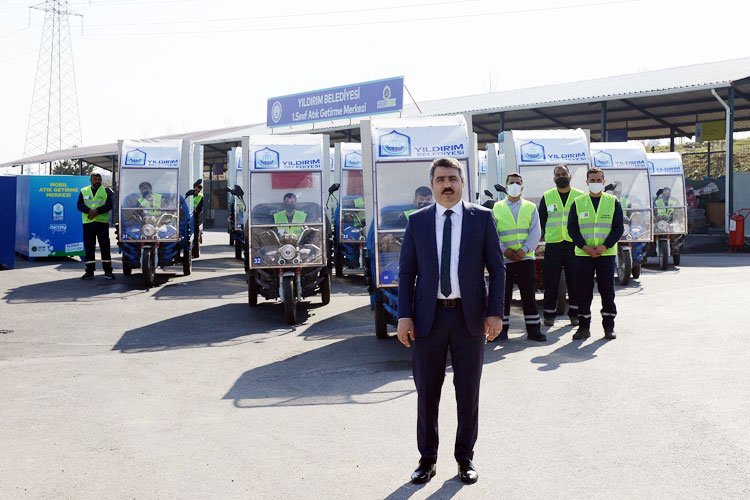 Bursa Yıldırım 'atık timi' ile Türkiye'ye örnek oluyor -